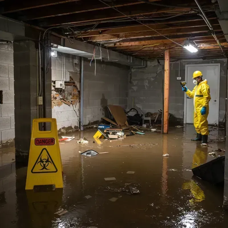 Flooded Basement Electrical Hazard in Yukon-Koyukuk Census Area, AK Property