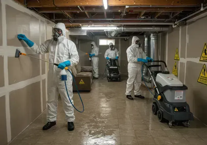 Basement Moisture Removal and Structural Drying process in Yukon-Koyukuk Census Area, AK